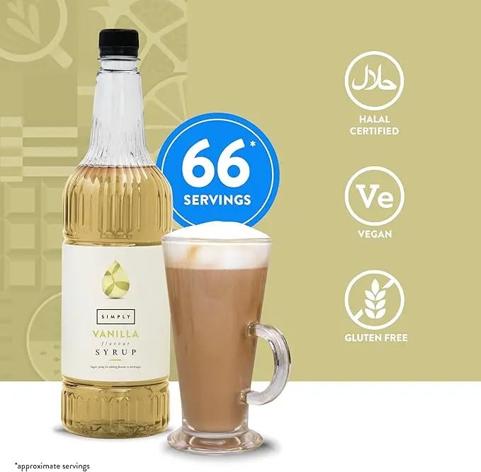 Simply Vanilla Syrup - Honesty Sales