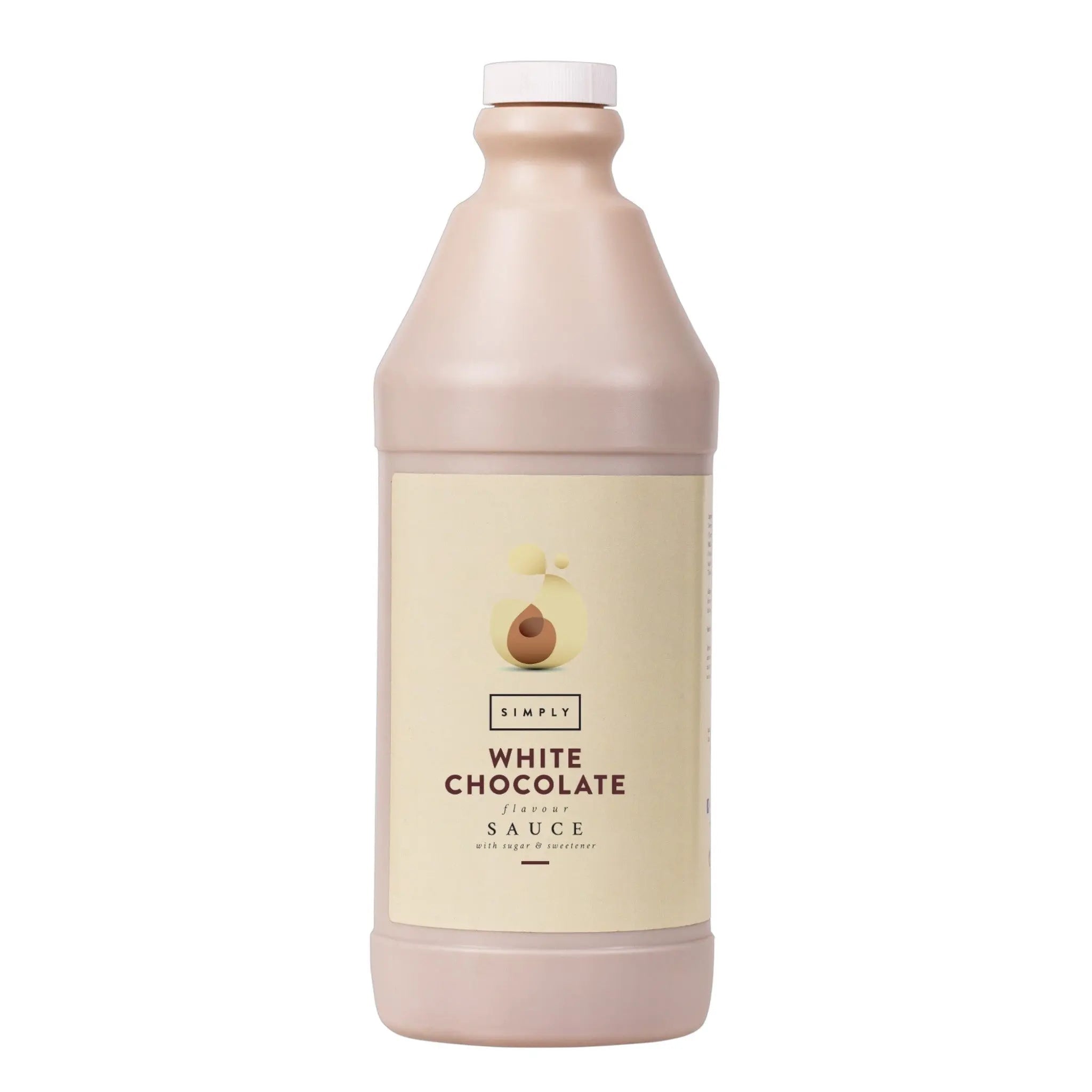 Simply White Chocolate Sauce - Honesty Sales