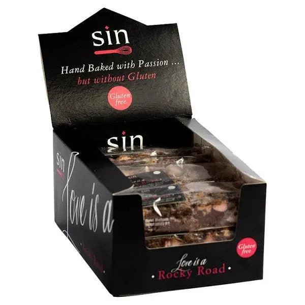 Sin Love is a Rocky Road 12 x 65g (Case of 12) - Honesty Sales