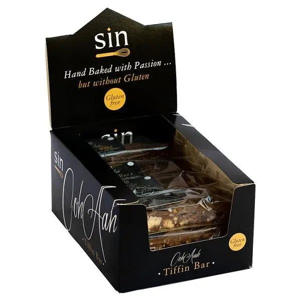 Sin Ooh Aah Tiffin Bar 12 x 65g (Case of 12) - Honesty Sales