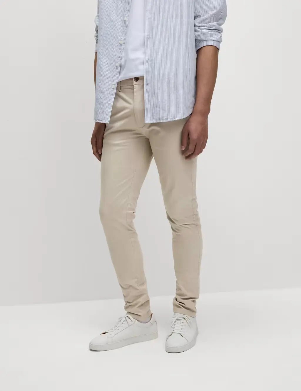 Skinny Fit Stretch Chinos - Honesty Sales