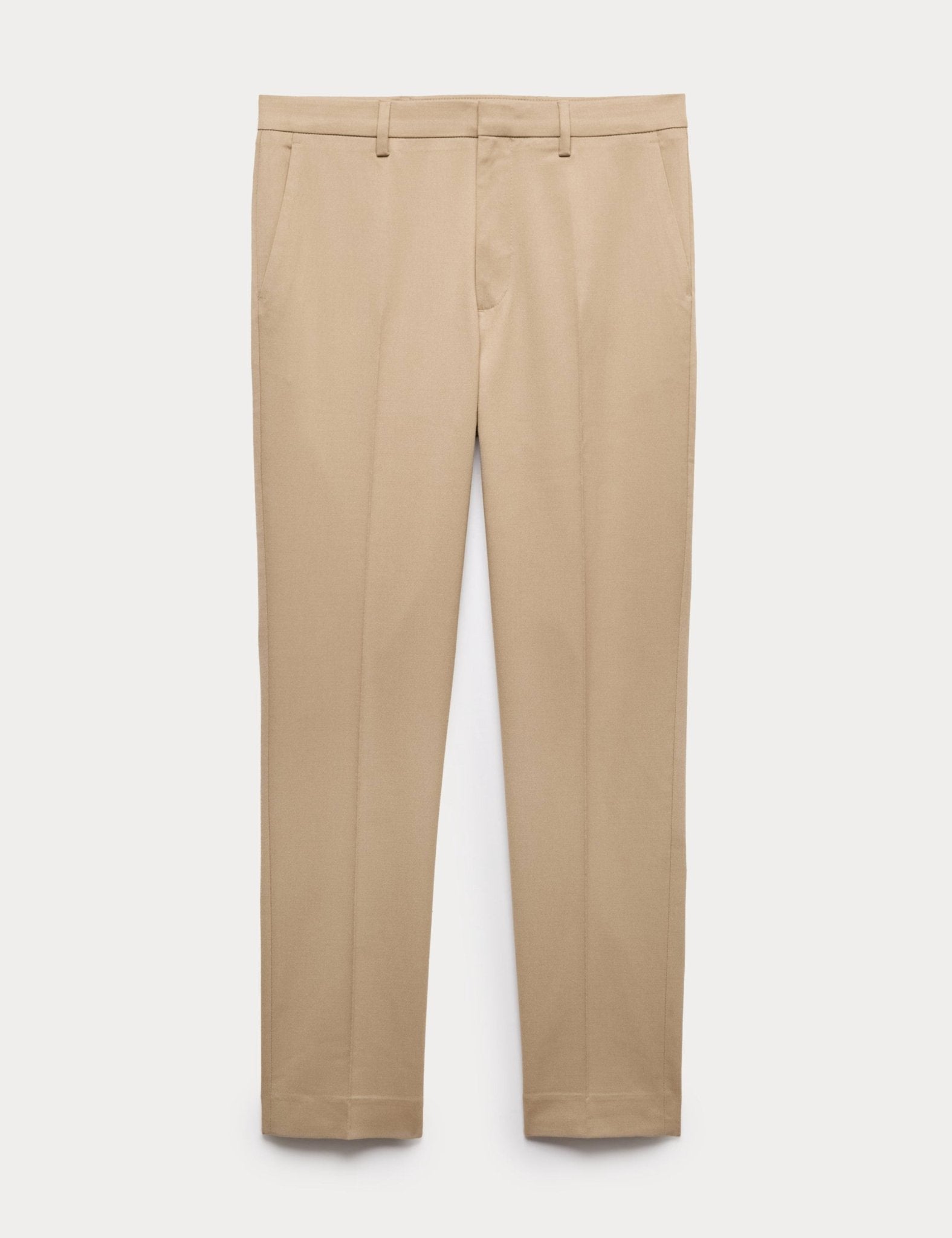 Slim Fit Smart Stretch Trousers - Honesty Sales