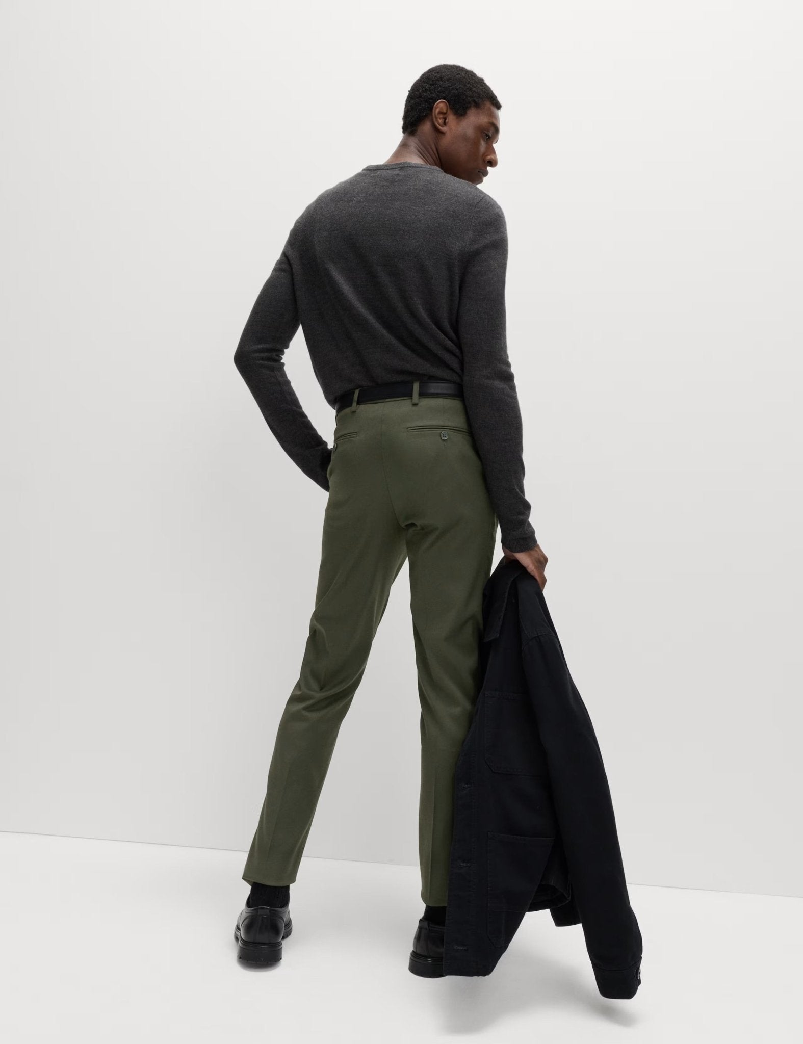 Slim Fit Smart Stretch Trousers - Honesty Sales