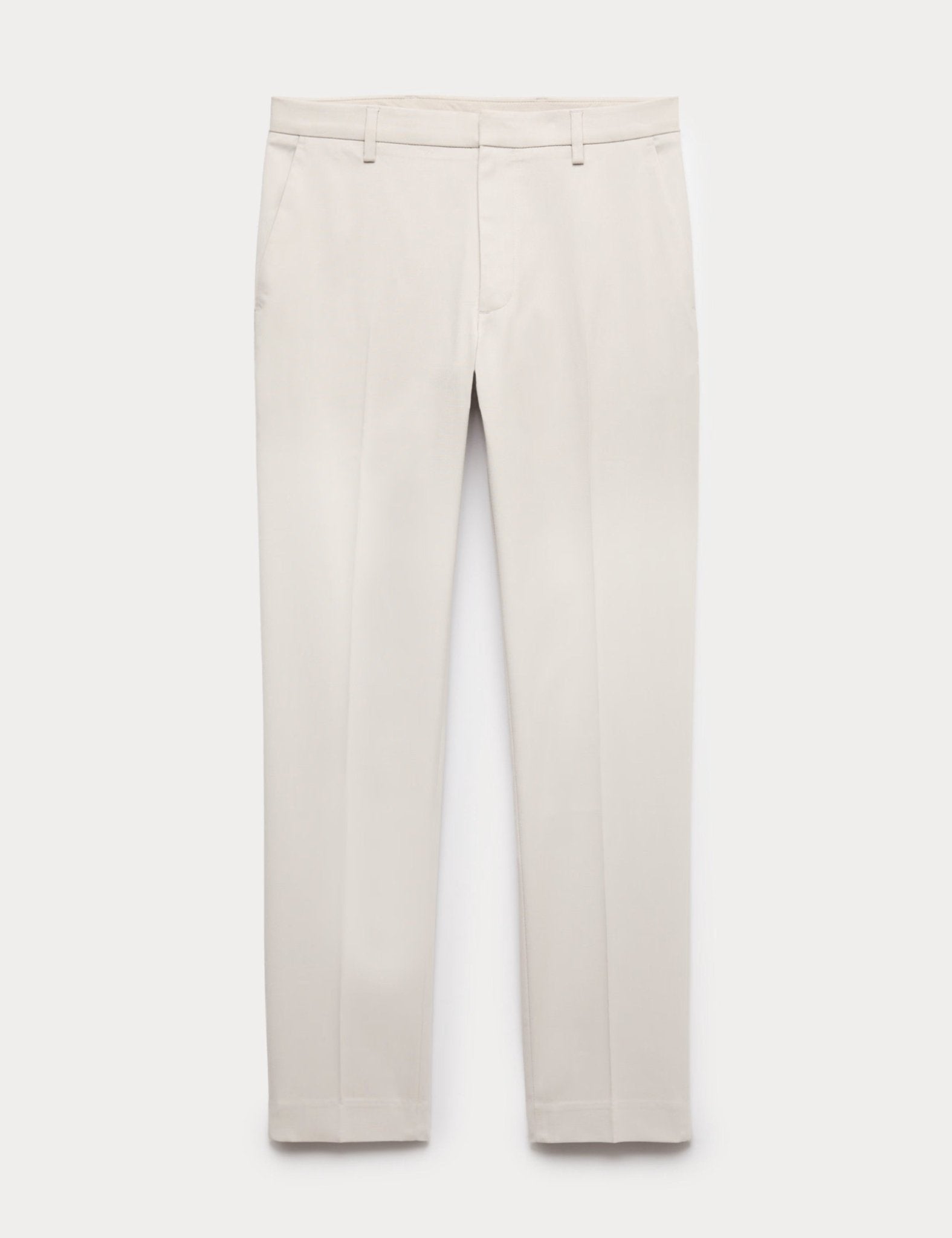 Slim Fit Smart Stretch Trousers - Honesty Sales