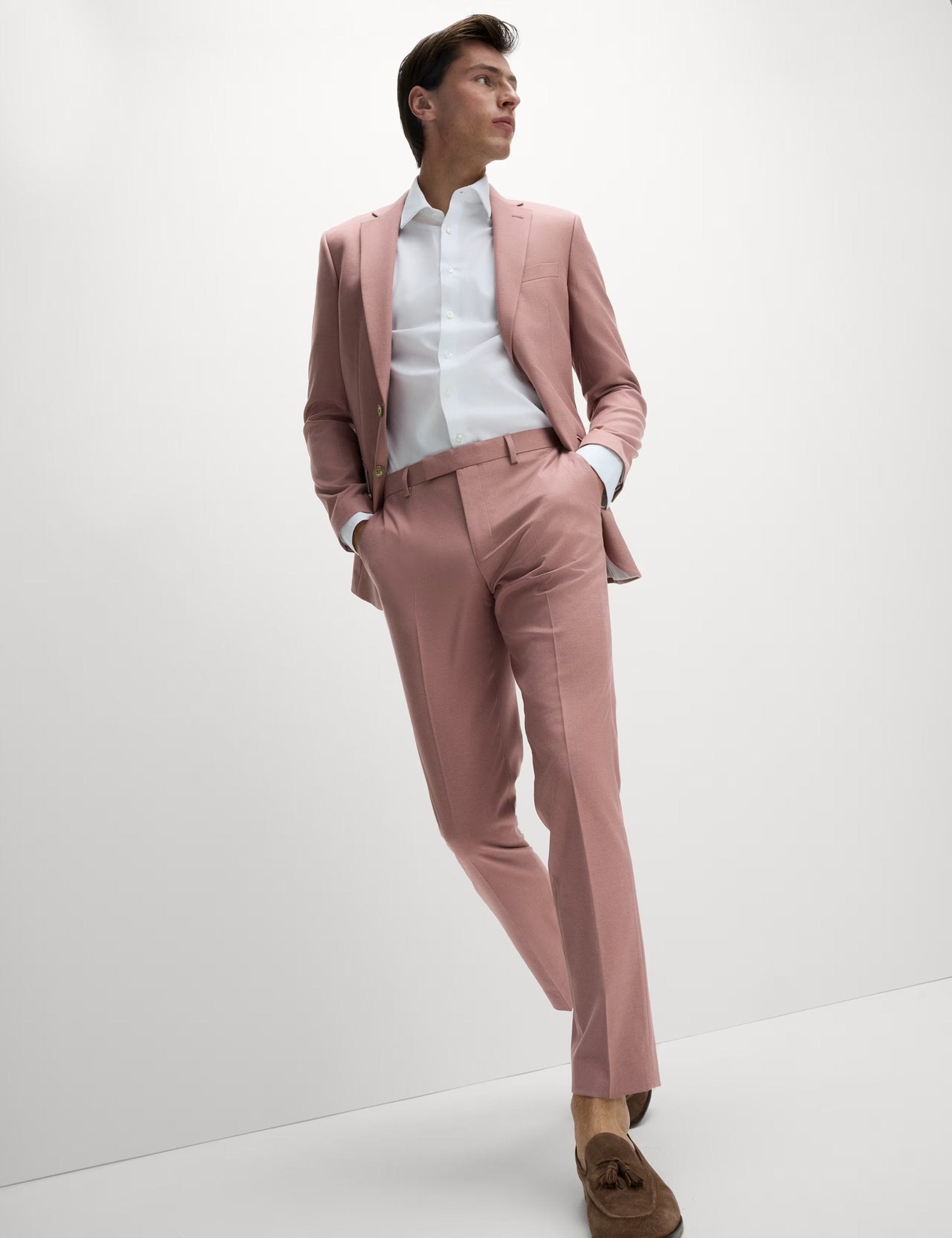 Slim Fit Stretch Ultimate Suit Trousers - Honesty Sales