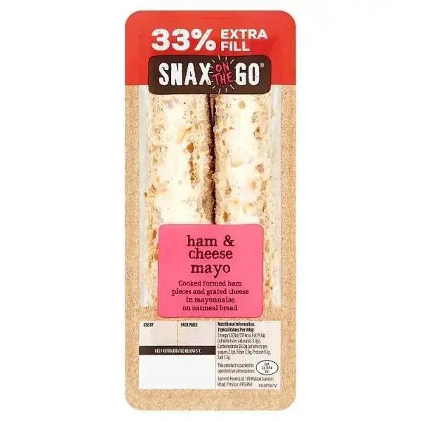Snax on the Go Ham & Cheese Mayo (Case of 6) - Honesty Sales
