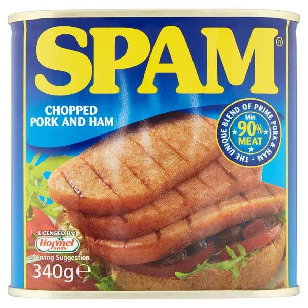 Spam Chopped Pork and Ham 340g (Case of 6) - Honesty Sales