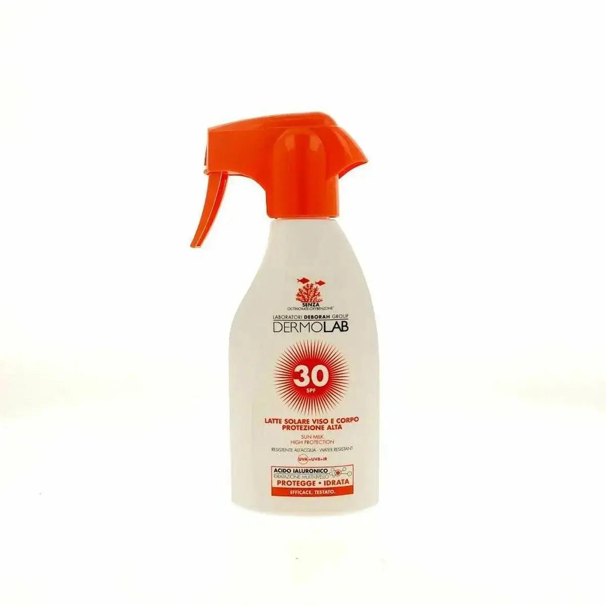 Spray Sun Protector Deborah Dermolab SPF30 Sun Milk (100 ml) - Honesty Sales Image principale du produit