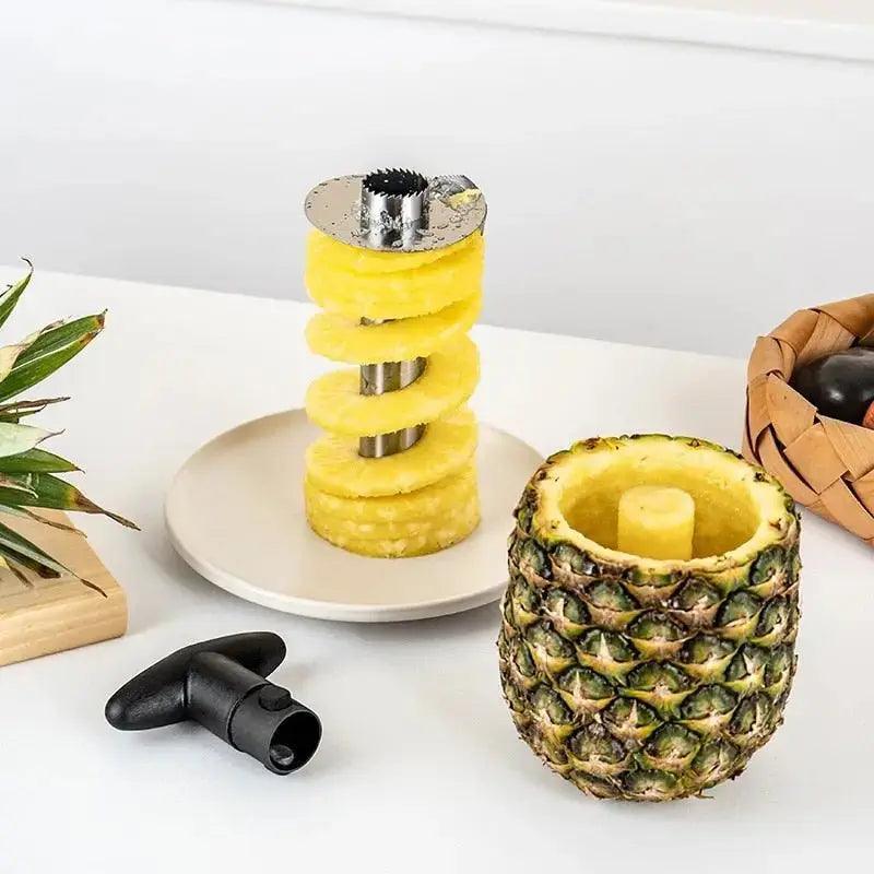 Stainless Steel Pineapple Silcer - Honesty Sales