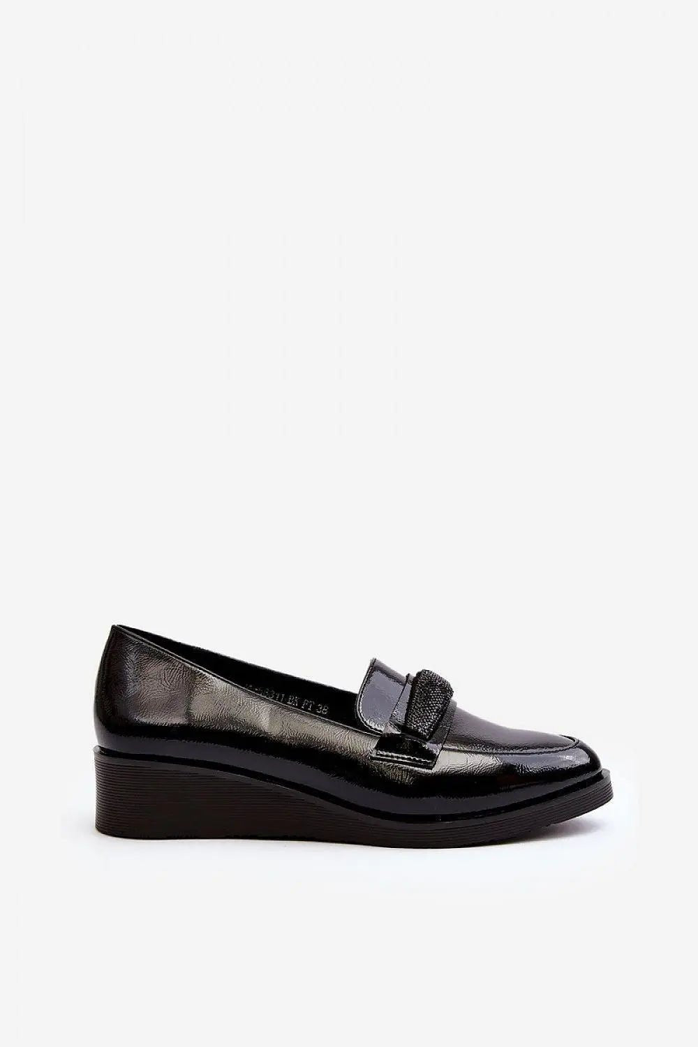 Step in style autumn decorative stripe on the front buskin low shoes - Honesty Sales