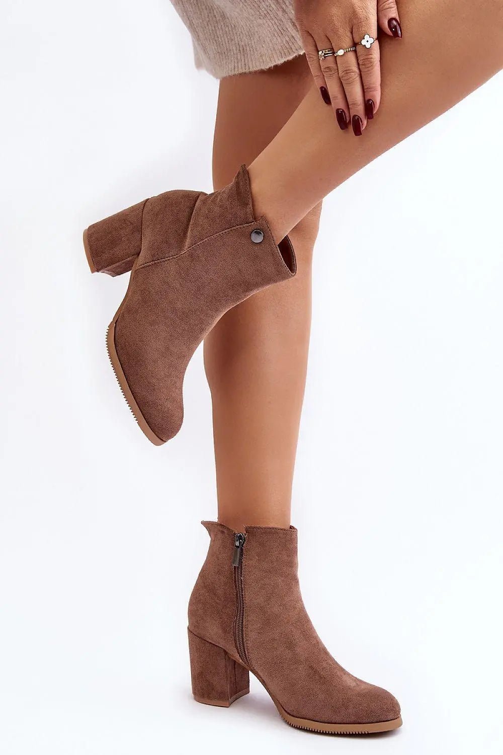 Step in style Classic women's boots on a stiletto heel - Honesty Sales