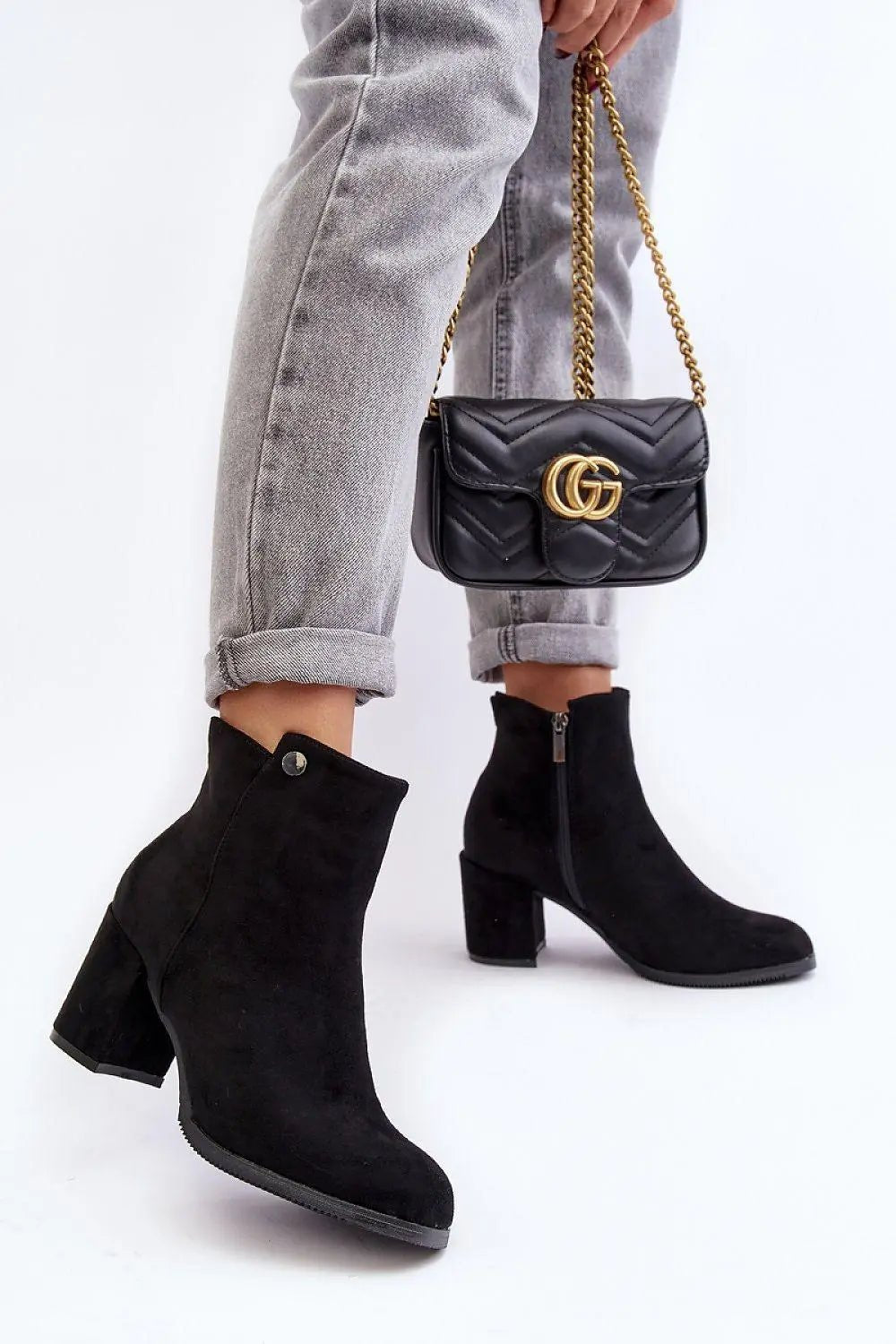 Step in style Classic women's boots on a stiletto heel - Honesty Sales
