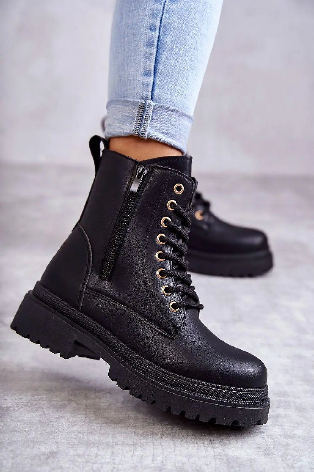 Step in style eco leather womens boots - Honesty Sales