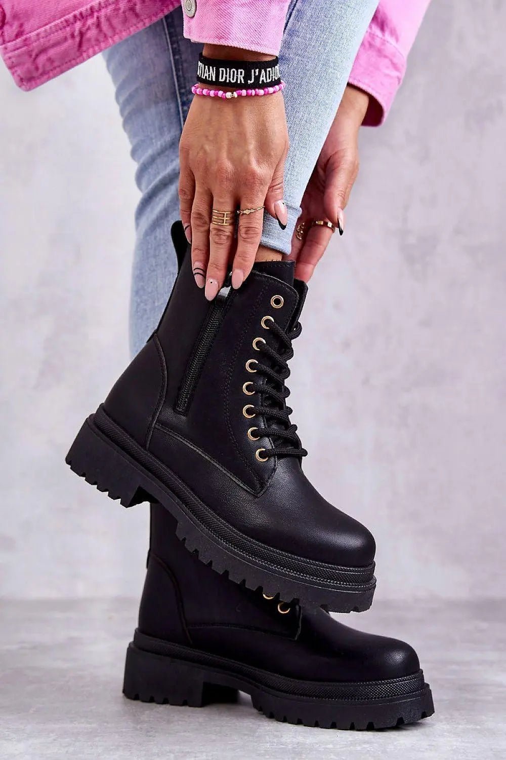 Step in style eco leather womens boots - Honesty Sales
