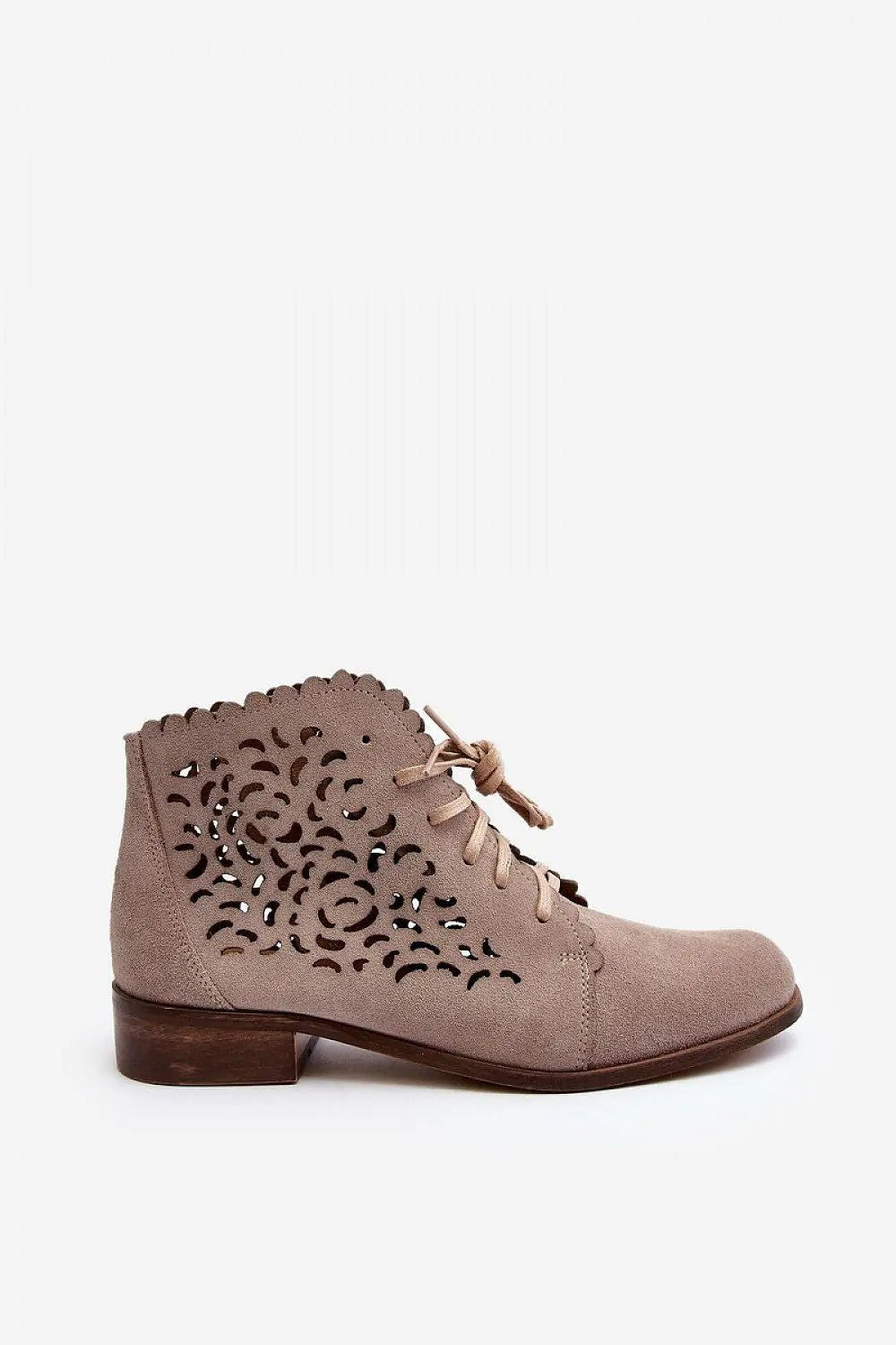 step in style natural high-quality leather women's boots - Honesty Sales