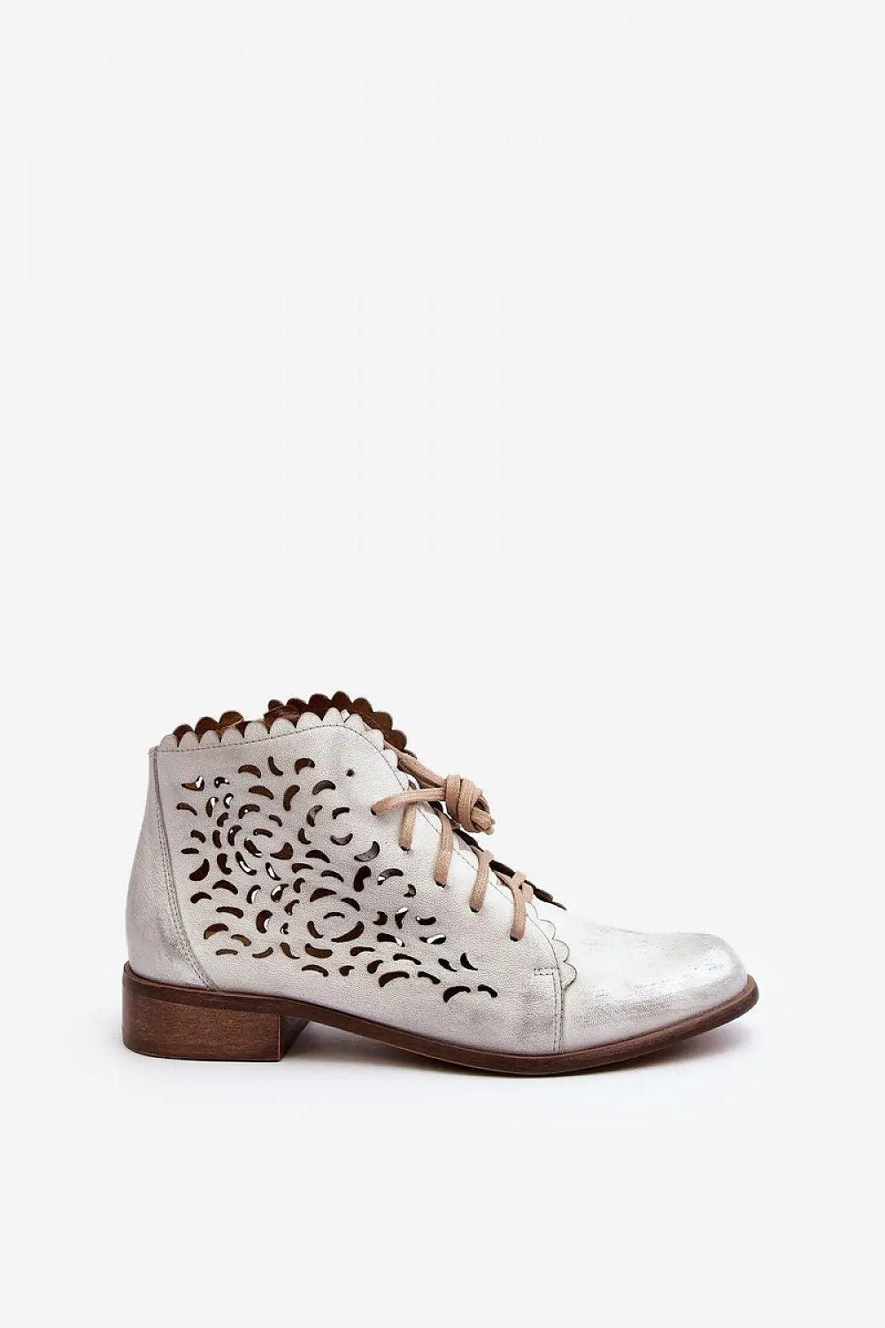 step in style natural high-quality leather women's boots - Honesty Sales