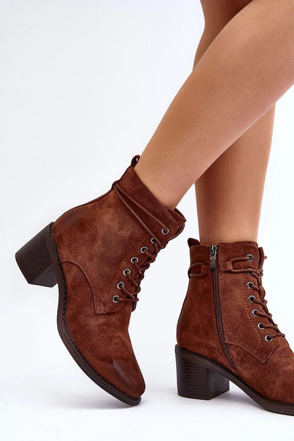 Step in style stylish and comfortable women's heel boots - Honesty Sales