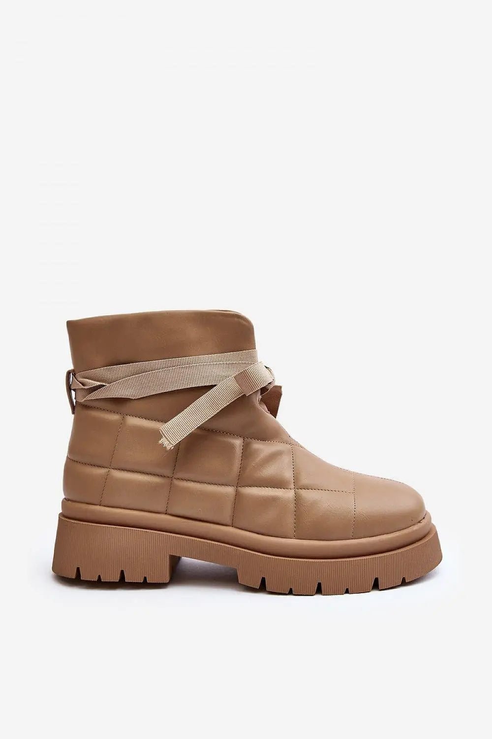 Step in style Warm and fashionable boots made of eco leather - Honesty Sales