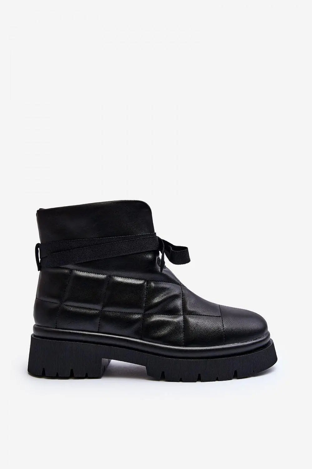 Step in style Warm and fashionable boots made of eco leather - Honesty Sales