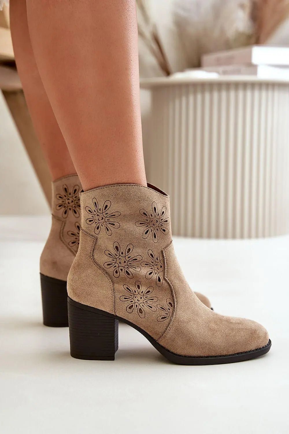 Step in style Women's ankle heel boots from the Jezzi brand - Honesty Sales