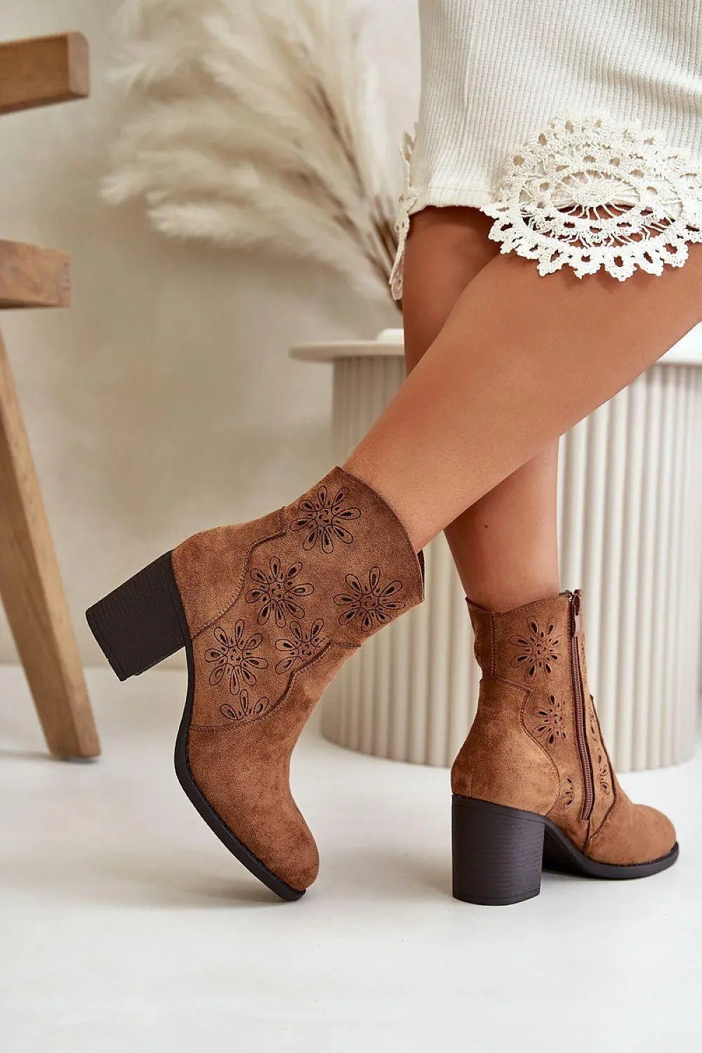Step in style Women's ankle heel boots from the Jezzi brand - Honesty Sales