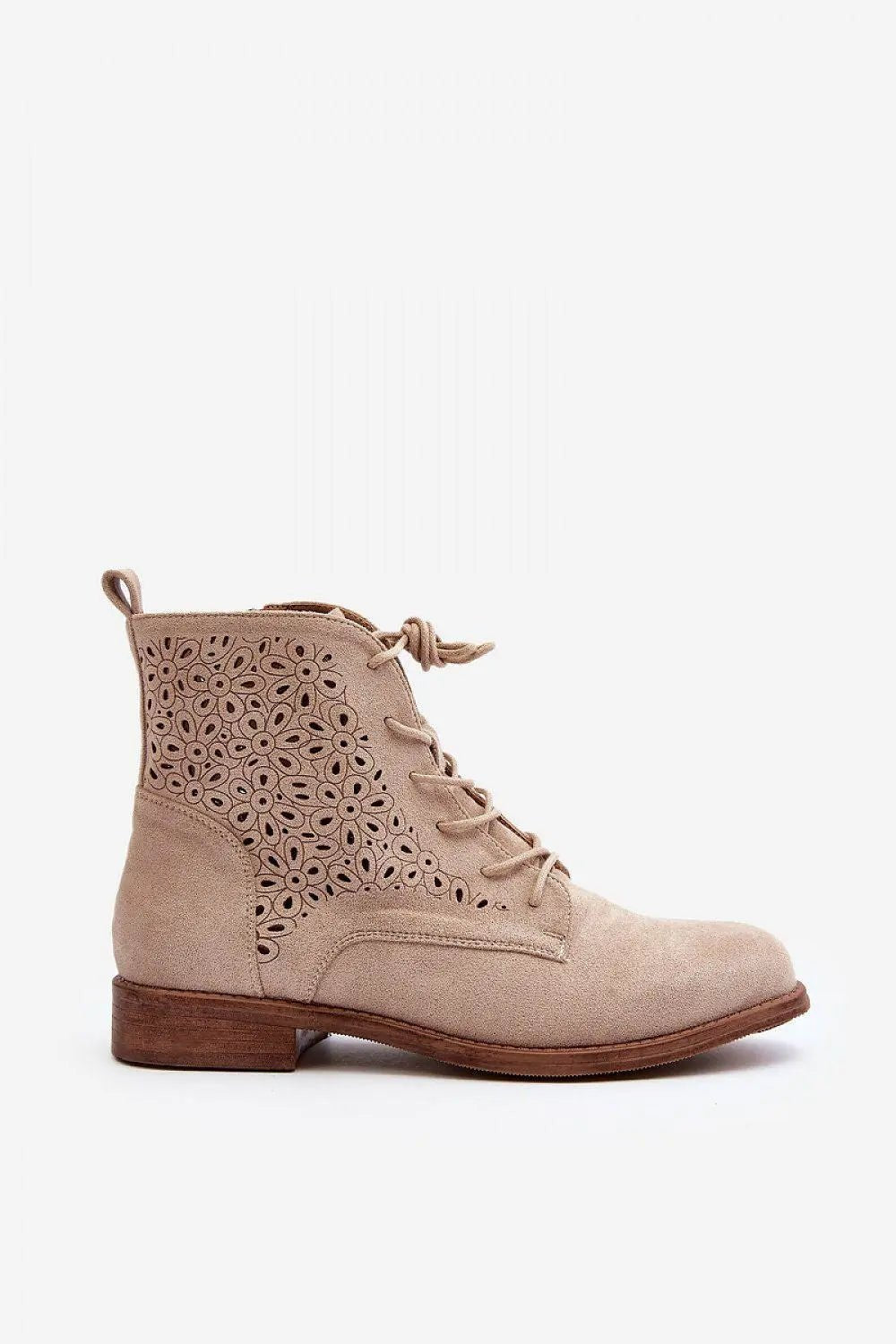 Step in style women's boots made of eco-suede - Honesty Sales