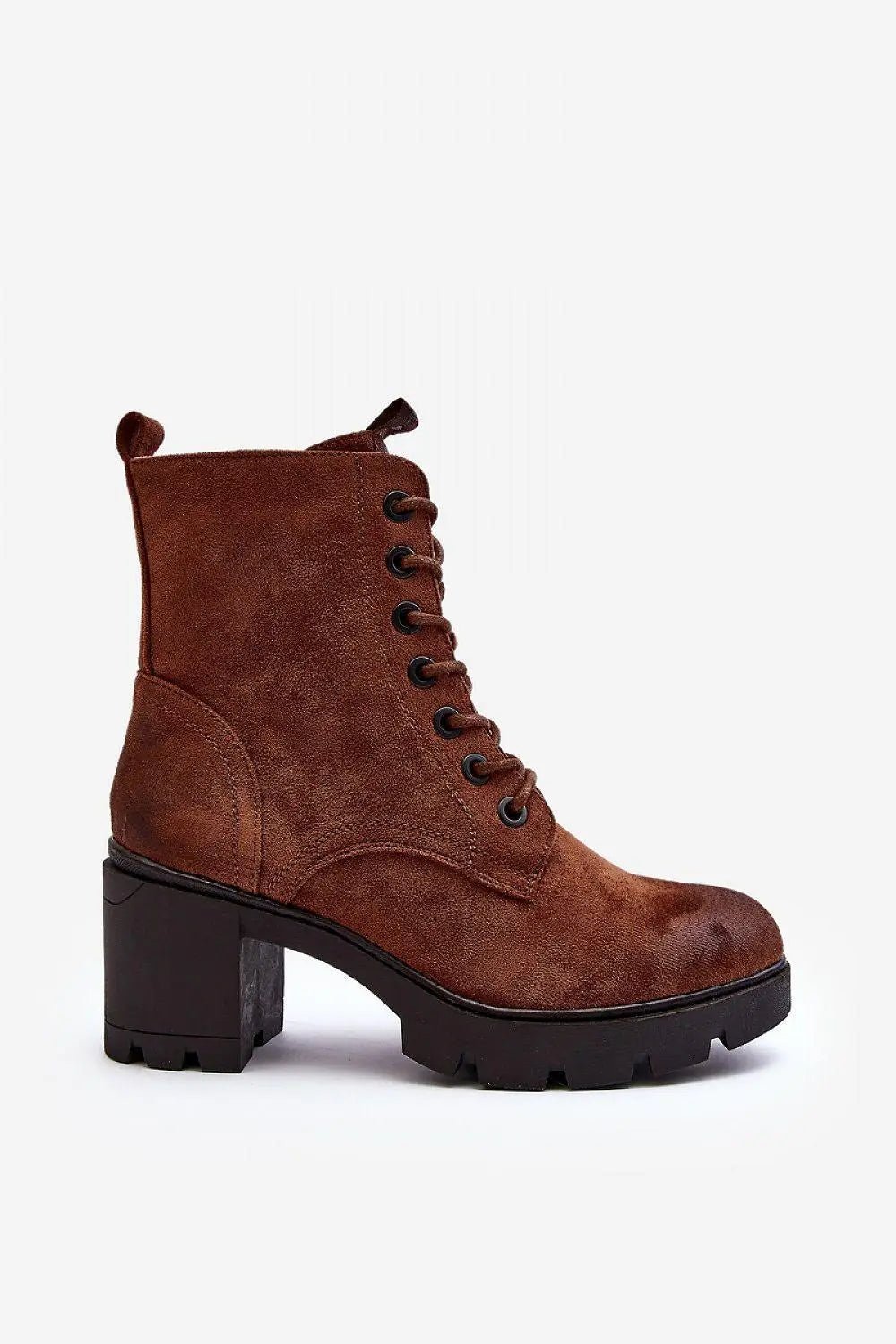 Step in style women's boots made of eco-suede - Honesty Sales
