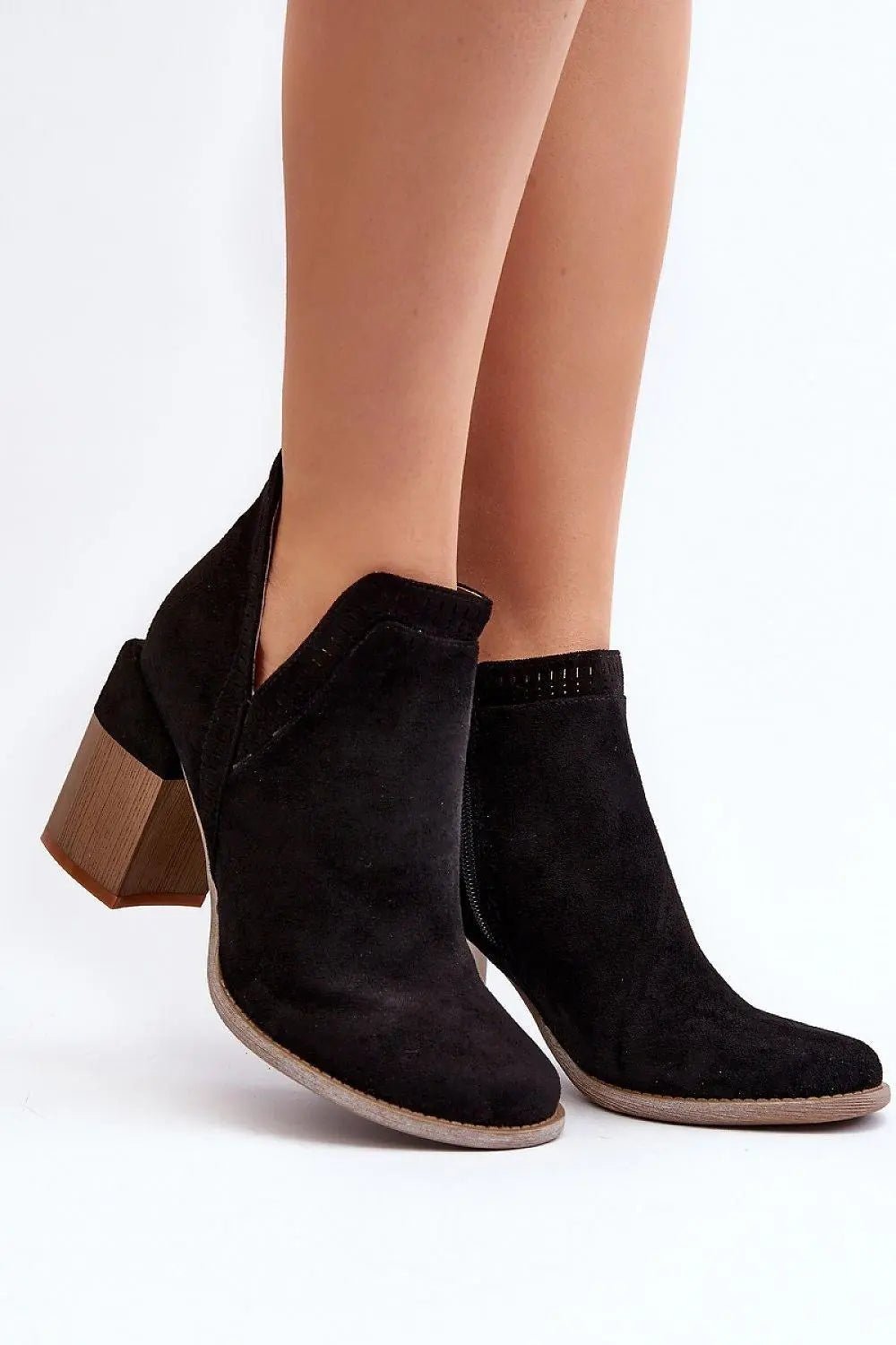 Step in style women's eco-suede boots - Honesty Sales