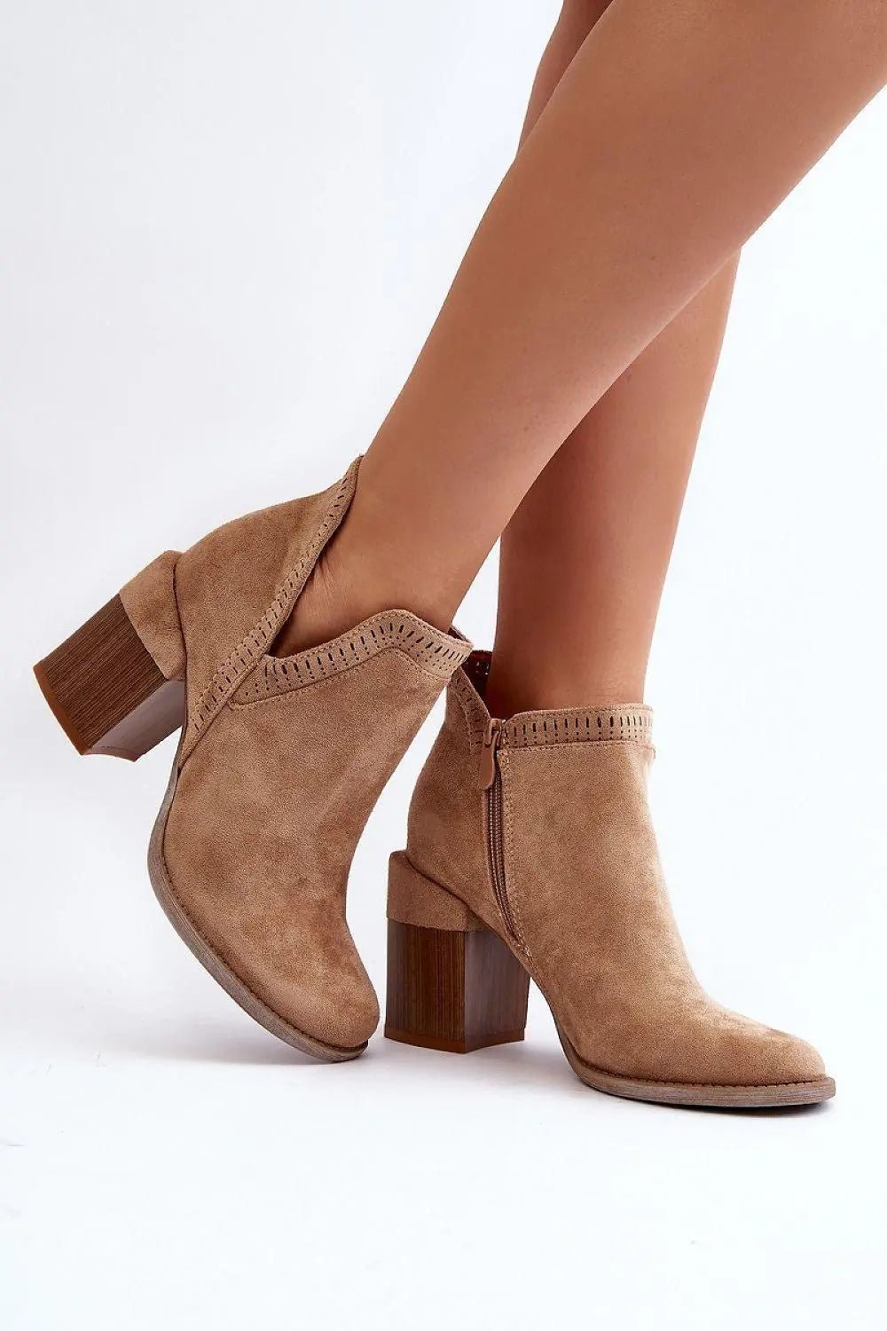 Step in style women's eco-suede boots - Honesty Sales