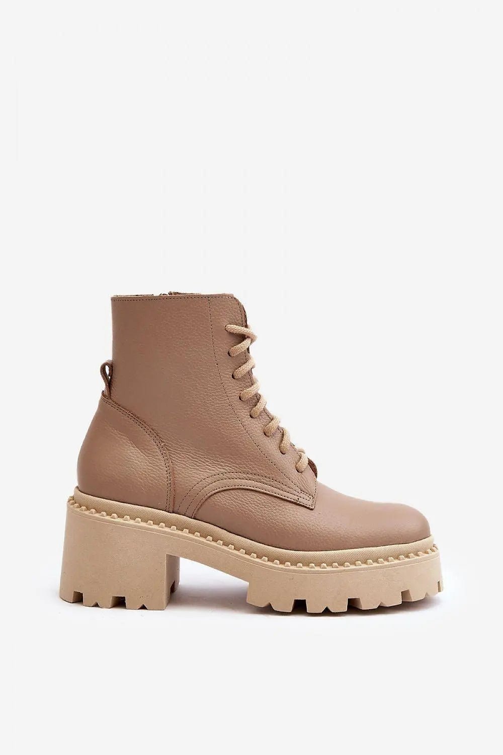 Step in style Women's natural leather boots - Honesty Sales