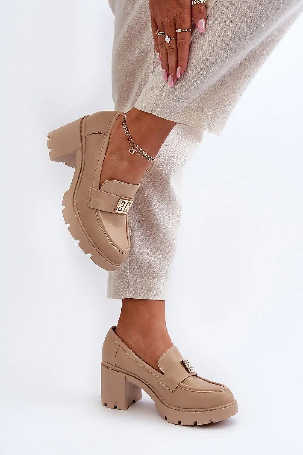 Step in style Women's semi heel boots - Honesty Sales