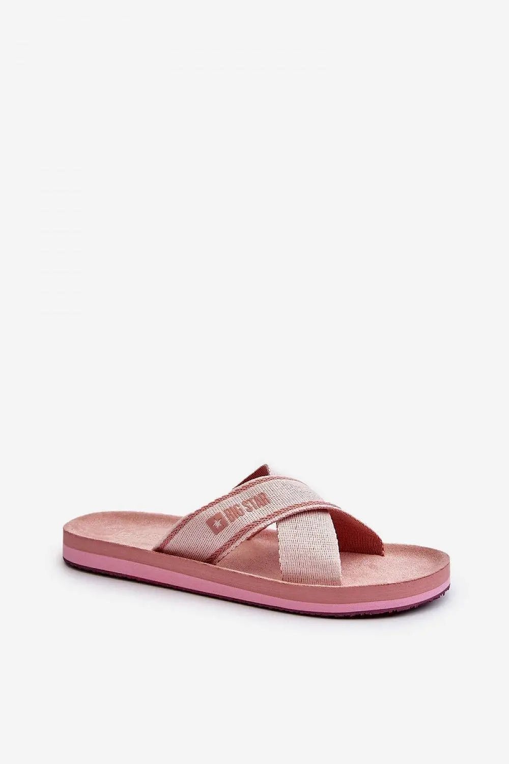 Step in style women's two intertwining straps flip-flops from the Big Star brand - Honesty Sales