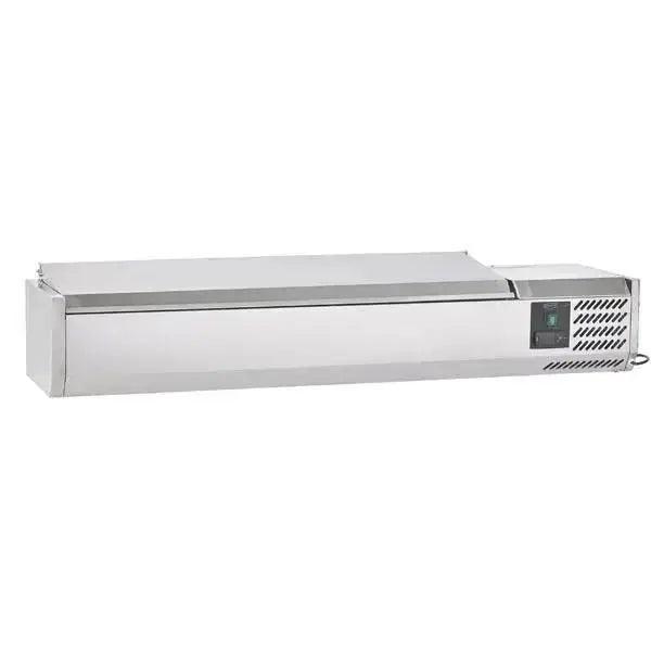 Sterling Pro Cobus SPT1400-330-SS Topping Well, Stainless Steel Lid, 6 x GN1/4 - Honesty Sales