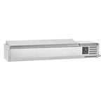 Sterling Pro Cobus SPT1400-330-SS Topping Well, Stainless Steel Lid, 6 x GN1/4 - Honesty Sales