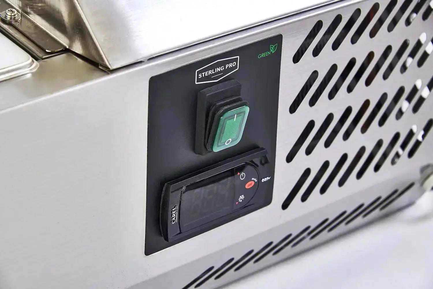 Sterling Pro Cobus SPT2000-330-SS Puits de garniture, couvercle en acier inoxydable, 10 x GN1/4 Image secondaire du produit