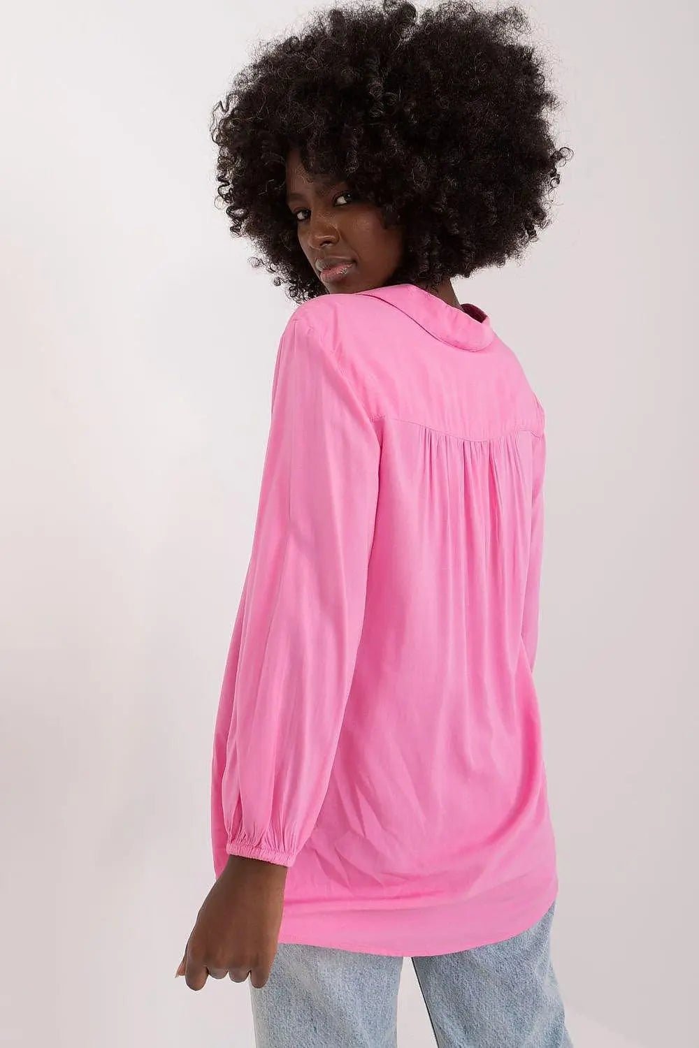 Sublevel airy and pleasant blouse - Honesty Sales