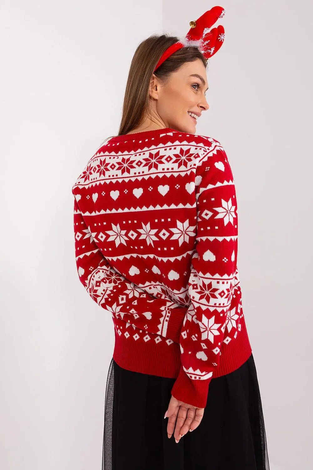 Sublevel cheerful and festive vibe christmas sweater - Honesty Sales