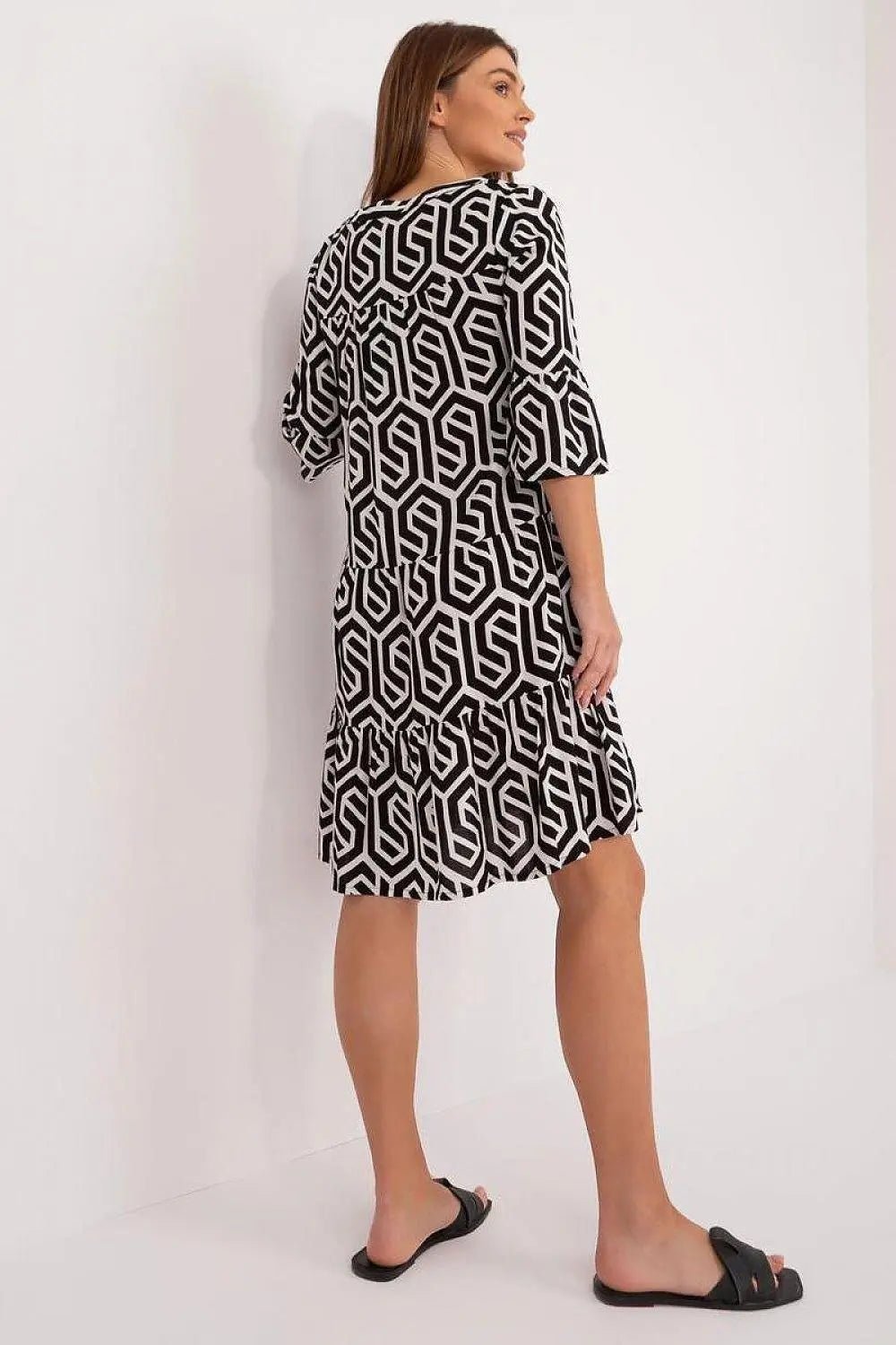 Sublevel comfort lightweight and breathable viscose daydress - Honesty Sales