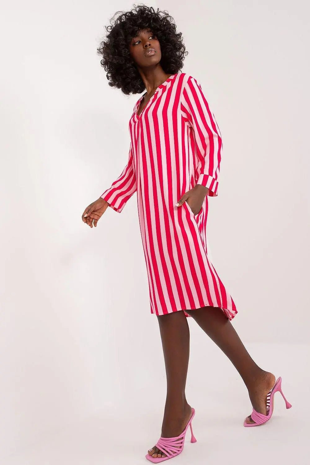 Sublevel fashionable soft and breathable viscose daydress - Honesty Sales