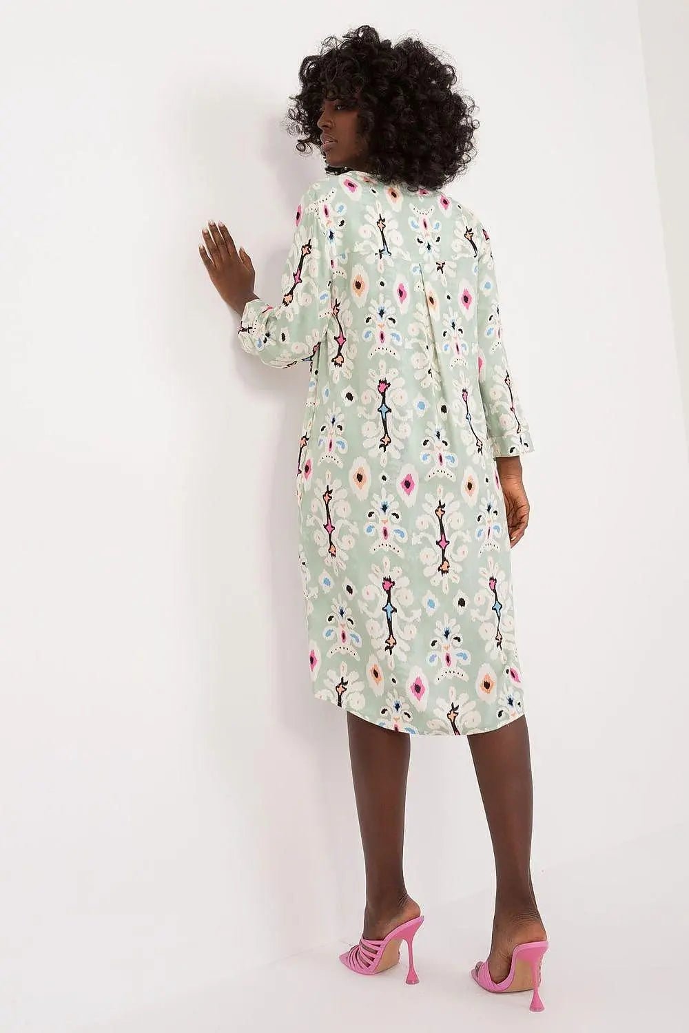 Sublevel fashionable soft and breathable viscose daydress - Honesty Sales