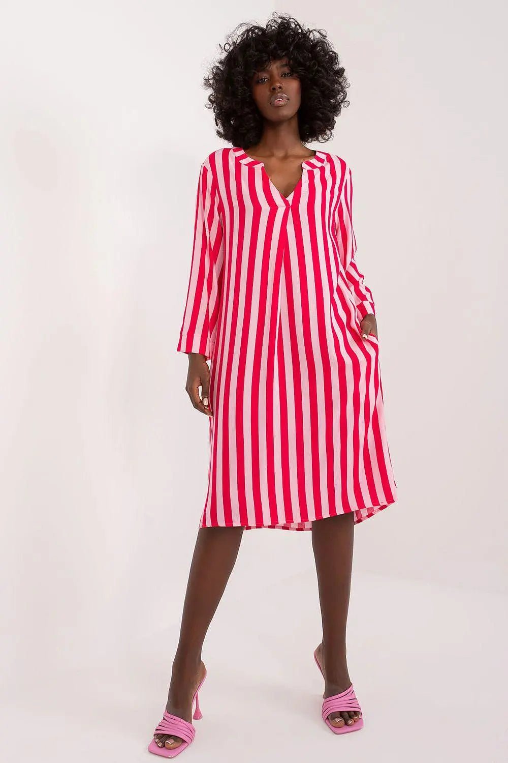 Sublevel fashionable soft and breathable viscose daydress - Honesty Sales