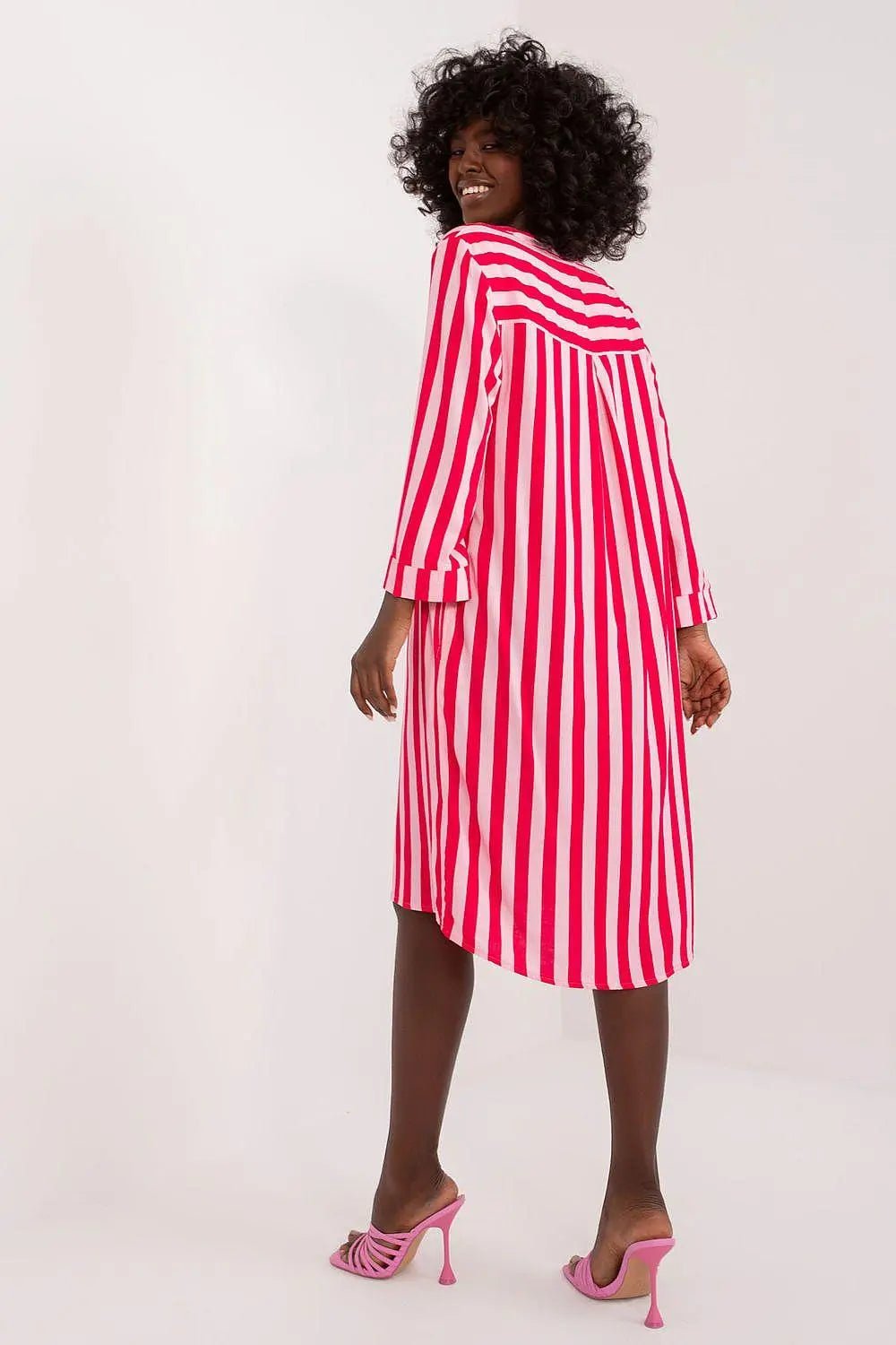 Sublevel fashionable soft and breathable viscose daydress - Honesty Sales