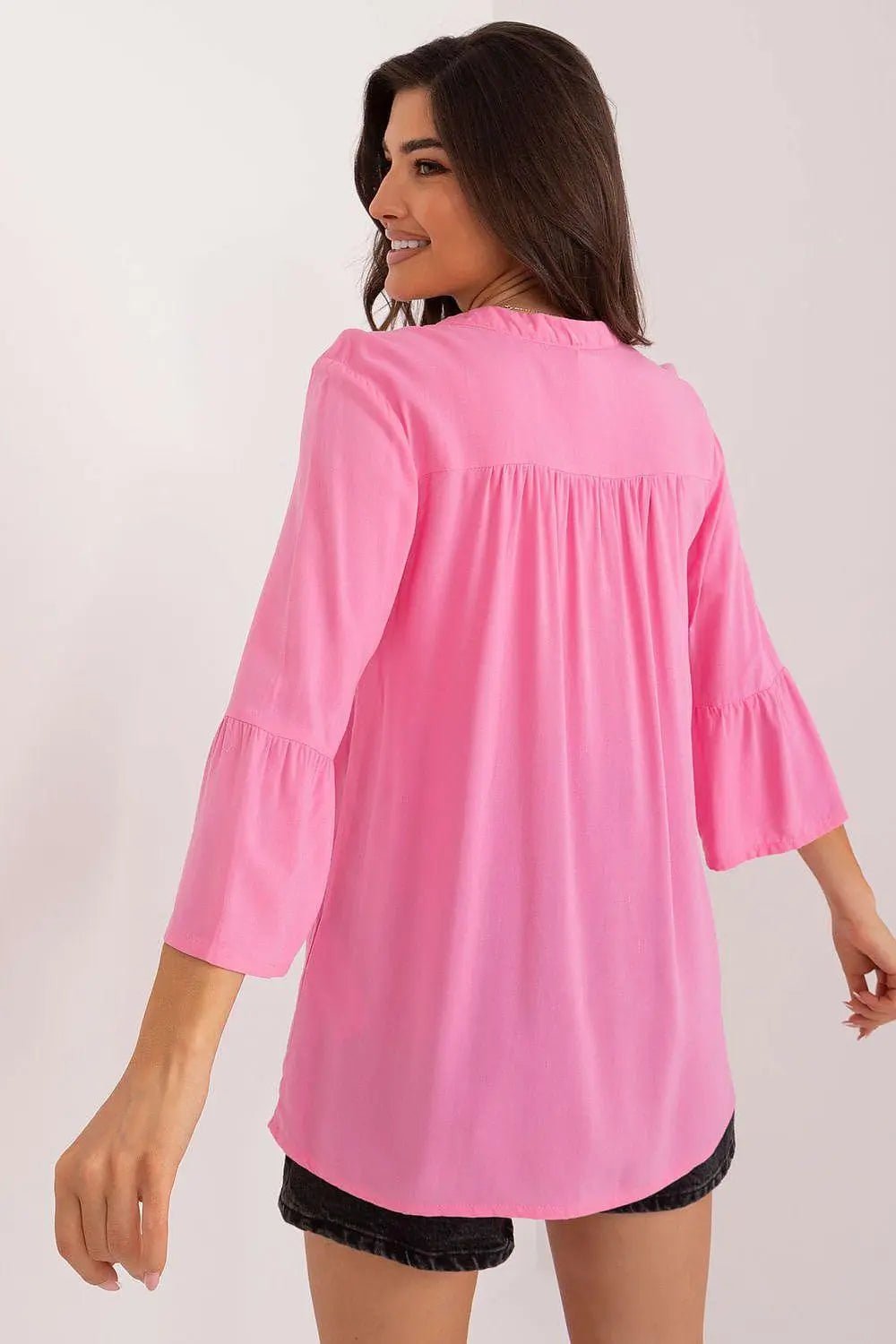 Sublevel high-quality viscose casual style blouse - Honesty Sales