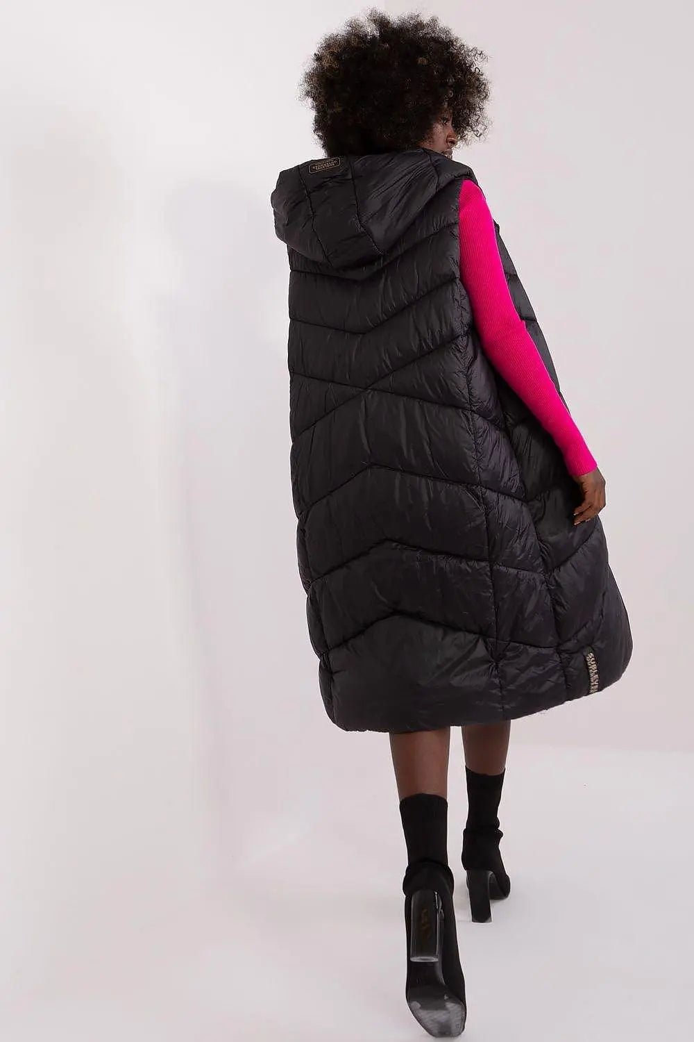 Sublevel Quilted insulated vest with hood - Honesty Sales