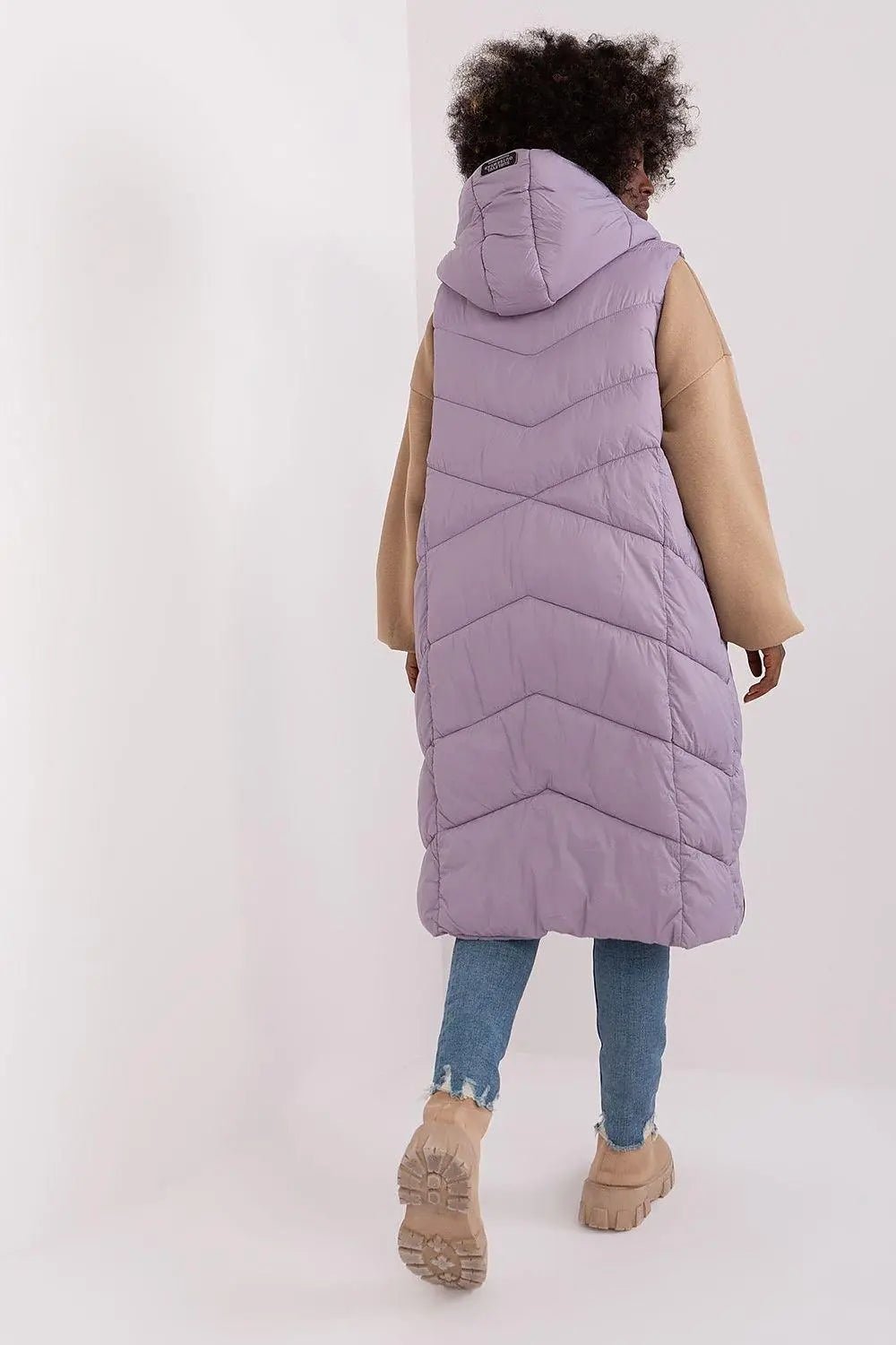Sublevel Quilted insulated vest with hood - Honesty Sales
