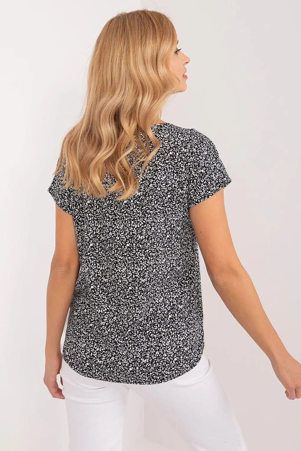 Sublevel unique design and lightweight material blouse - Honesty Sales