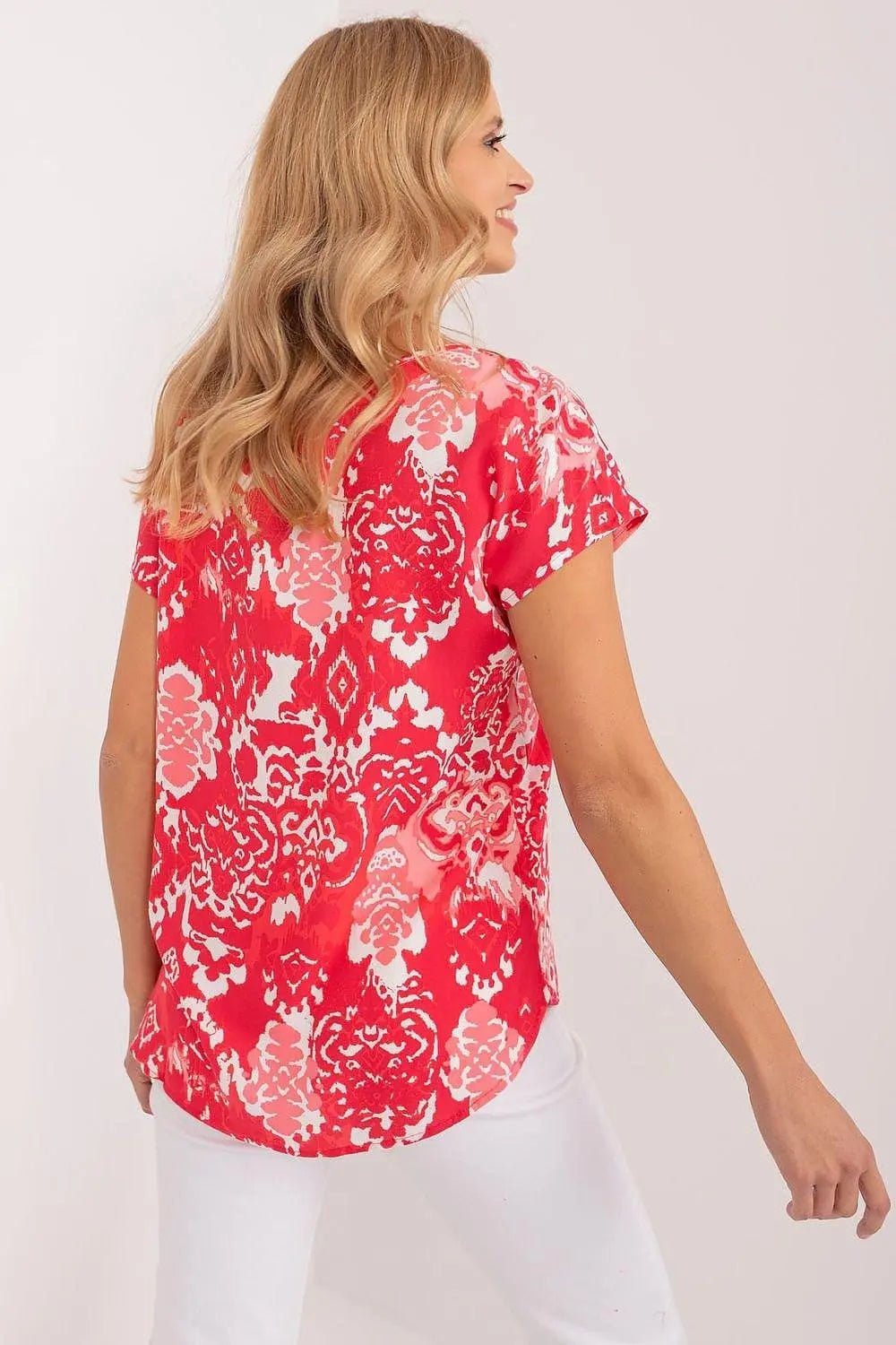 Sublevel unique design and lightweight material blouse - Honesty Sales