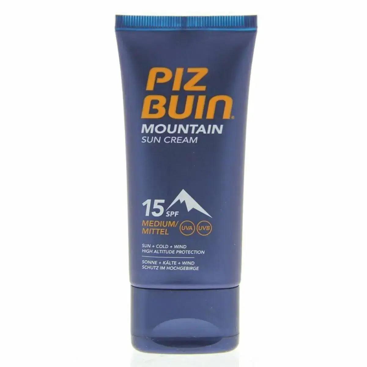 Sun Block Mountain Piz Buin Spf 15 (50 ml) - Honesty Sales
