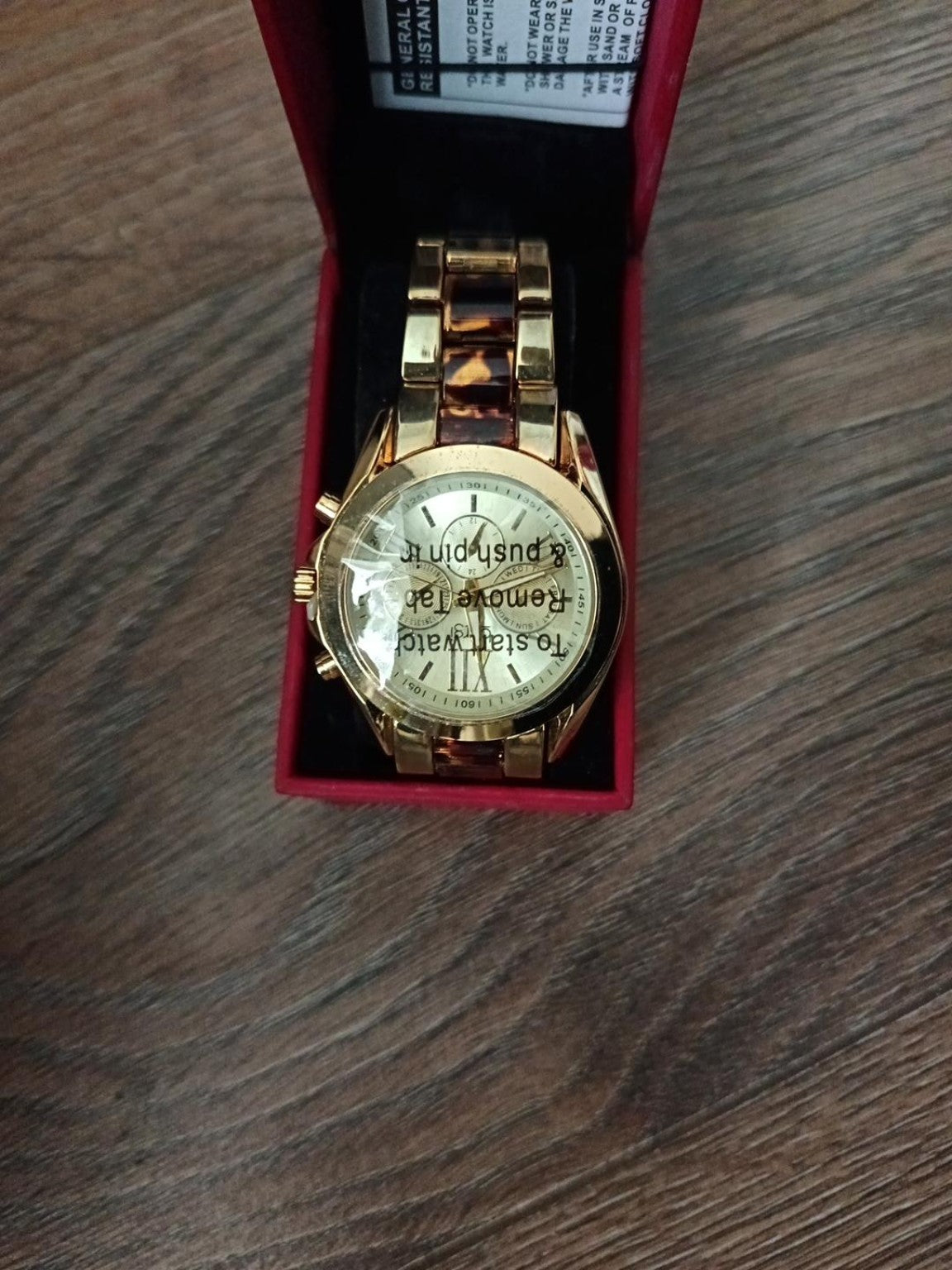 Gold-Tone Two-Tone Bracelet Watch – Clearance
