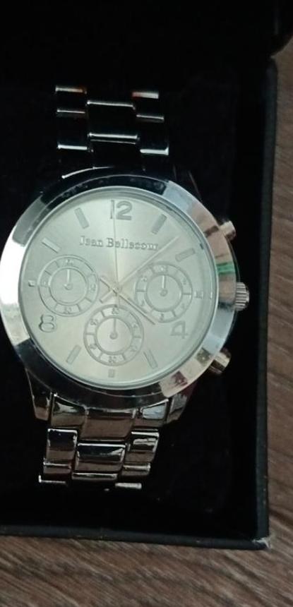 Jean Bellecour Silver-Tone Bracelet Watch – Clearance